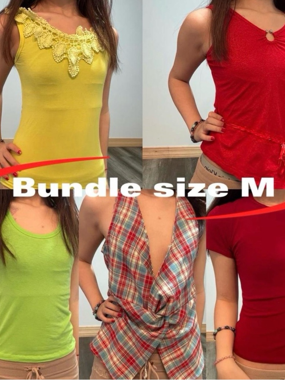 Women’s Yellow Lace-Accent Crop Top - Unbranded